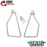 Drag Specialties DS-110859 Chrome Saddlebag Supports 00-17 Fxst/flst. Fixed Price $87.50.