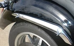 Honda Rebel Chrome Rear Fender Spikes Chopper Bobber Custom CMX250. Fixed Price $22.88.
