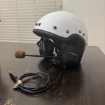 Comtronics Superior Aviation Helmet With Headset. Fixed Price $400.00.