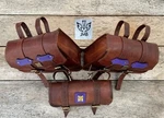 Motorcycle Saddle Bags For Harley Sportster Xl 883 1200 Side Tool Luggage. Fixed Price $60.49.