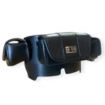 Kemimoto Touring Electra Glide Windshield Bag 3 Batwing Fairing Pouches. Fixed Price $41.97.