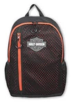 Harley-davidson Rumble Bar & Shield Logo Backpack, Polyester W/ Mesh Black. Fixed Price $49.95.