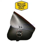 Willie & Max Leather Swingarm Bag For 1996-2003 Harley Davidson XL1200S Aq. Fixed Price $158.12.
