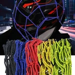 Motorcycle Cargo Net High Elastic Helmet Storage Luggage Bungee For Bike Atv. Fixed Price $8.89.