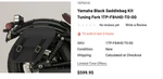 Yamaha Oem Saddlebags Bolt XSR700 SCR950 2014-2021 1TP-F84H0-T0-00. Fixed Price $429.99.