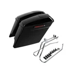 5" Stretched Saddlebags 6X9" Lid Bracket Kit Fit For Harley Softail Flstc 84-17. Fixed Price $339.99.