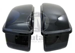 Mutazu Vivid Black Hard Abs Saddlebags For Harley Sportster Xl 1200 883 Models. Fixed Price $299.00.
