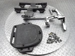 2008 08-09 Kawasaki ZG1400 Concours Saddlebag Pannier Case Bracket. Fixed Price $50.21.