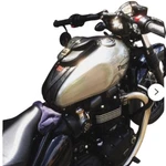 Triumph Bobber Tank Bag (strap) With Pouch (real Cow Leather) High Quality,fit. Fixed Price $134.10.