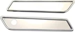 Pro-one Smooth Saddlebag Latch Covers Chrome #104721 Harley Davidson. Fixed Price $178.19.