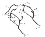 A9508208 Side Suitcase Kit For Triumph Tiger 900 Gt/rally Bags A9501341. Fixed Price $468.37.