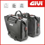 GRT718 Givi Pair Waterproof Side Bags 15LT With Fixing Straps. Fixed Price $296.06.