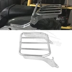Chrome Backrest Sissy Bar Sport Luggage Rack For Harley Softail Flfb Fxbr 18-26. Fixed Price $98.99.