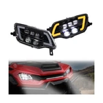Led For Honda Pioneer/talon 14-25, Lights Front Lamps With Tur.... Fixed Price $226.08.