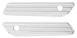 Arlen Ness 03-609 Chrome 10 Gauge Saddlebag Latch Hinge Covers For Harley 14-21. Fixed Price $170.95.
