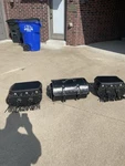Indian Motorcycle Leather Saddle Bags And Trunk. Fixed Price $1200.00.