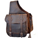 Leather Western Bags Double Horse Riding Pack 10X10. Fixed Price $113.85.