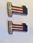 Harley Shovelhead Amf Nos Enameled #1 Chrome Tank Panel Battery Box Fxr Flh.. Fixed Price $49.99.