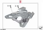 Genuine Bmw K50 0A11 0A21 0A31 0A41 Set Topcase Bracket 77448523743. Fixed Price $174.35.
