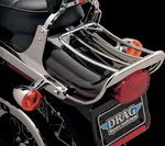 Drag Specialties 1916-0058 Luggage Rack 02-05 Fxdwg. Fixed Price $130.99.