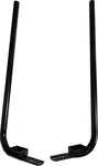 Drag Specialties S77-0136GB Saddlebag Support Brackets Black Fl '97-'08. Fixed Price $111.19.