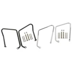 Chrome/black Saddlebag Support Brackets Fit For Harley Sportster 883 1200 04-16. Fixed Price $33.80.