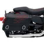 Saddlemen Jumbo Highwayman Tattoo Saddlebags W/red Flames X021-05-0422. Fixed Price $278.06.