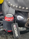 Edge ED-A05SB Tek Leather Saddlebag Can Holder. Fixed Price $18.00.
