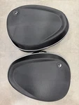 Triumph Motorcycle Accessory Nylon Pannier Kit Part # A9518264. Fixed Price $300.00.