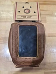 New!! '15-'24 Indian Scout Genuine Leather Tank Pouch (#2880619-05). Fixed Price $179.00.