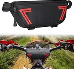Upgraded Motorcycle Handlebar Bag, Universal Waterproof Tool. Fixed Price $24.99.