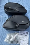 New Saddlemen Drifter Rigid-mount Specific Fit Teardrop Saddlebags PU-3501-0461. Fixed Price $194.98.
