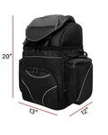 Universal Sissy Bar Luggage Rack Bag. Fixed Price $114.90.