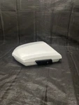 Victory Cross Country Fiberglass Tour Pack Trunk W/ Latches & Back Rest Pan. Fixed Price $430.00.