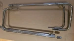 Harley-davidson Twin Rail Saddlebag Guard Kit. Fixed Price $250.00.