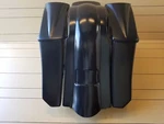 6" Down 9" Back Strech Saddlebags/fender With 8X8 Lids For Touring Bikes 97-2008. Fixed Price $969.00.