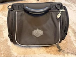 Harley Davidson Rear Tail Premium Touring Luggage Bag Black 15X11X9 & Rain Cover. Fixed Price $67.49.