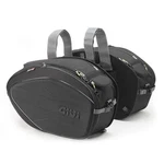 Givi EA100B 40 Litre Motorcycle Throw Over Pannier Saddlebags - Black. Fixed Price $169.93.