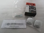 88-13 Harley Davidson Touring Trike Chrome Premium Tour-pak Hinges 79211-08A. Fixed Price $49.99.