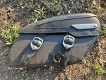 Harley-davidson 2012 Road King Rigid Leather Saddlebags 91139-09 / 91138-09. Fixed Price $199.00.