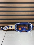 Scott Fury Moto Goggle Retro Blue / White - Clear Lens. Fixed Price $30.00.