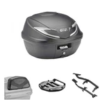 Givi B360 Tech Black Smoke Top Case Kit For Bmw 650 Gs 2000-2003. Fixed Price $301.59.