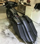 1997-07 Harley Davidson 7" /14" Custom Saddlebags Bagger Kit. Fixed Price $1799.00.