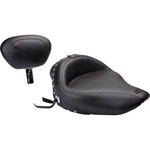 Mustang Wide Solo Seat With Removable Backrest - Black 79437. Fixed Price $715.00.