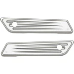 Arlen Ness 03-536 Chrome Deep Cut Saddlebag Latch Hinge Covers 14-21 Harley F.... Fixed Price $179.95.