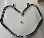 Harley Davidson Rear Left Hand Relief Saddlebag Guard Rail Assembly 49081-01. Fixed Price $190.00.
