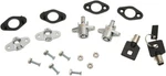 Drag Chrome Universal Double Lock Kit For Soft-side Leather Saddlebags. Fixed Price $89.56.