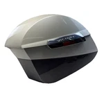 10-17 Victory Cross Country Left Side Cargo Luggage Saddlebag Compartment White. Fixed Price $279.00.