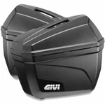 Pair Motorcycle Side Suitcases Givi E22N Monokey Capacity Liters. Fixed Price $194.00.