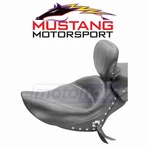 Mustang 79437 Wide Touring Studded Solo With Driver Backrest For Seats Vm. Fixed Price $715.00.